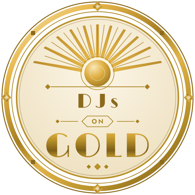 DJs ON GOLD seal