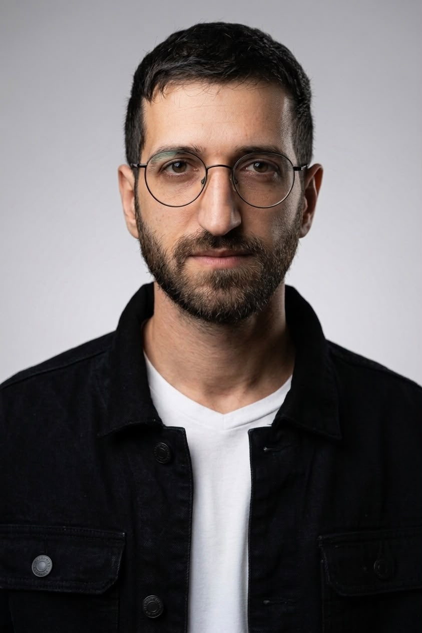 Shalev Gerbi in the studio